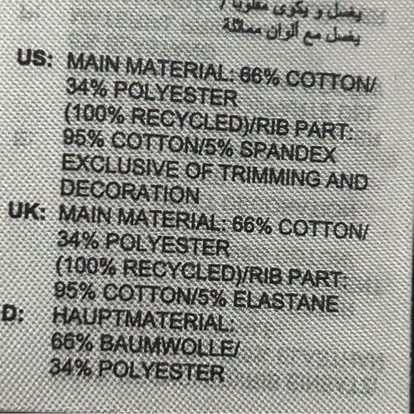 Adidas Juventus NASA Italy USA Seasonal Doubleknit Flag Hoodie Black Mens Small - Picture 9 of 9